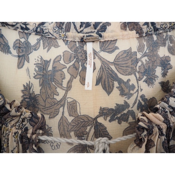 Free People Hendrix Floral Blouse - Picture 8 of 8